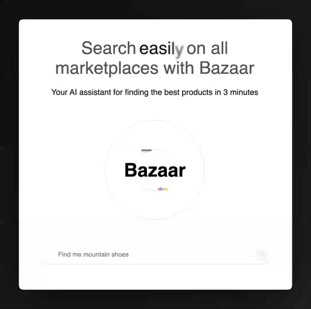Bazaar AI